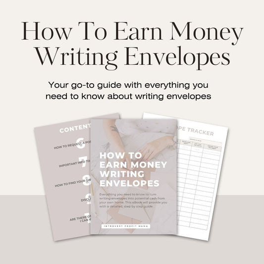 How To Earn Money Writing Envelopes