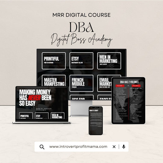 DBA Volume 1 | Digital Boss Academy