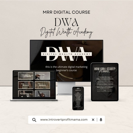 DWA | The Digital Wealth Academy