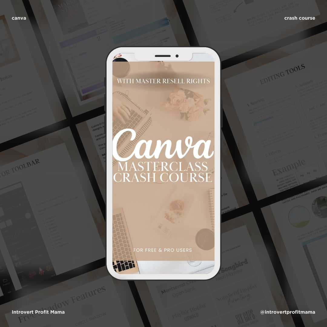 Canva Masterclass Crash Course with MRR