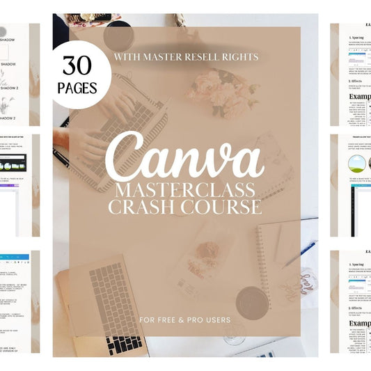 Canva Masterclass Crash Course with MRR